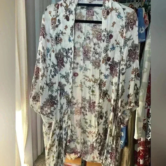 Tops - Patrons Of Peace Kimono Duster size M